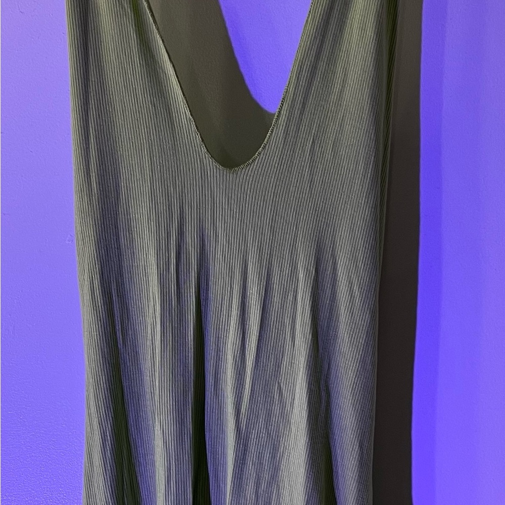 Green Mini Halter Neck Dress
